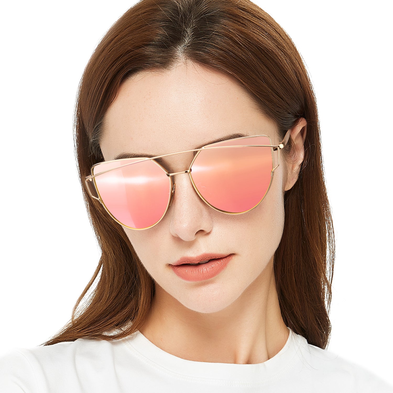 LVIOE 1 Pack Trendy Polarized Sunglasses For Men Women Chic