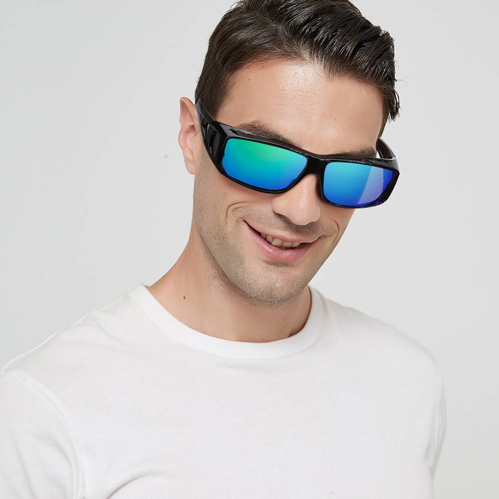 Fully fashion reflective sunglasses