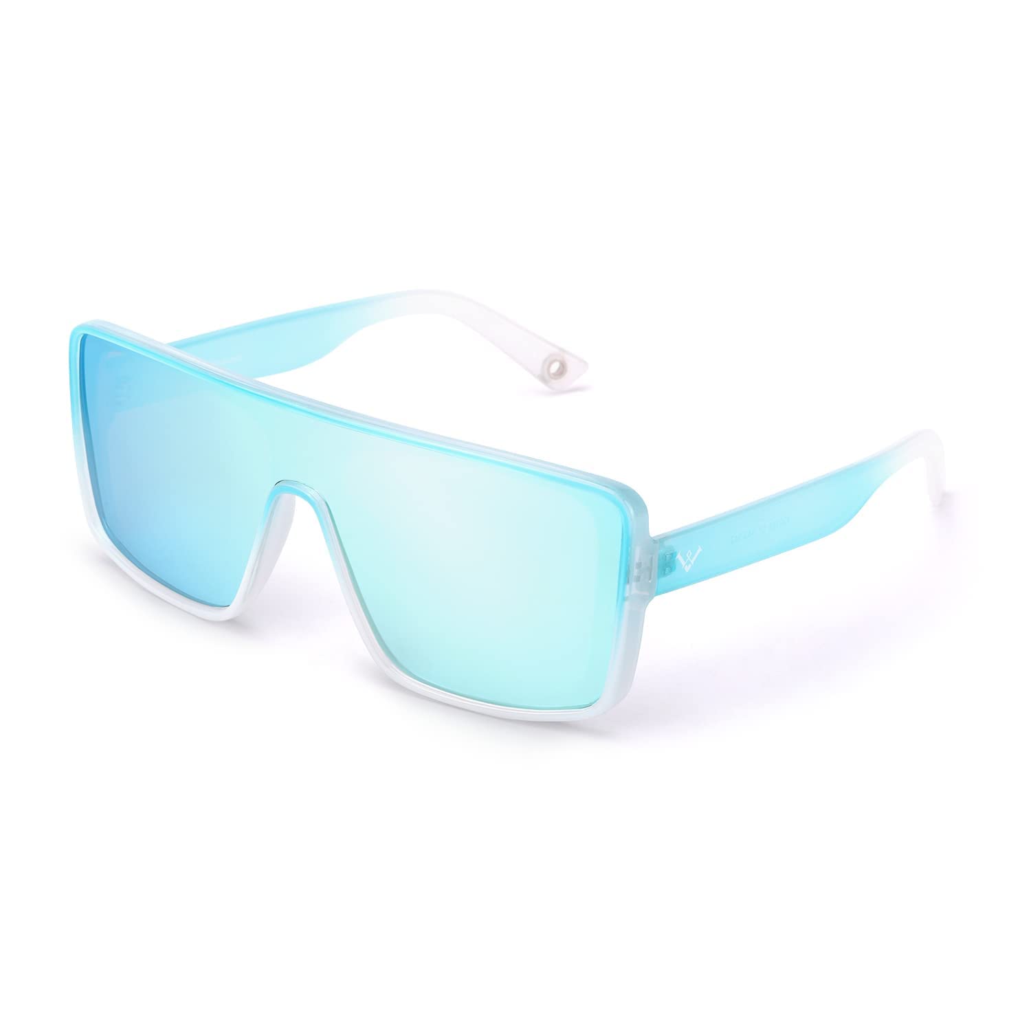 oversied square shield sunglasses – LVIOE